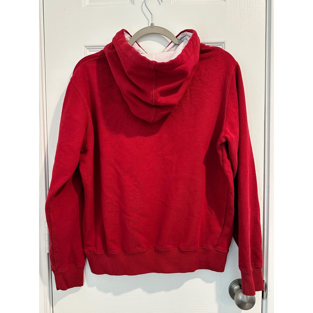 Stadium Athletics Indiana Hoosiers Red Hoodie Embroidered Sweatshirt Kids Large - Picture 2 of 12